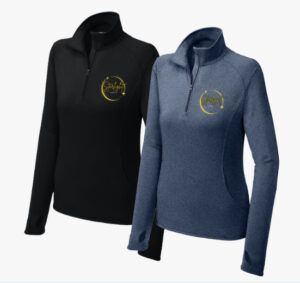 Sport-Tek® Women's Sport-Wick® Stretch 1/4-Zip Pullover - Embroidered