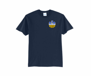 Port& Company Navy Tshirt - Screen print