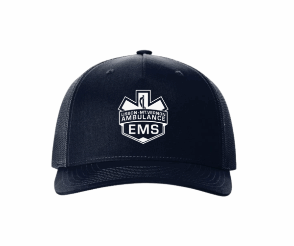 Richardson 112 Navy Hat - Emrboidered